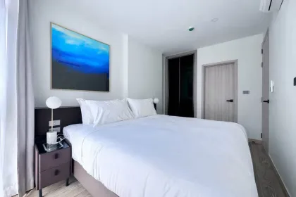 Уютная квартира с одной спальней и видом на море в Palmetto Park Residence