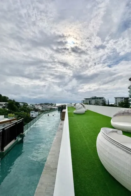 Уютная квартира с одной спальней и видом на море в Palmetto Park Residence