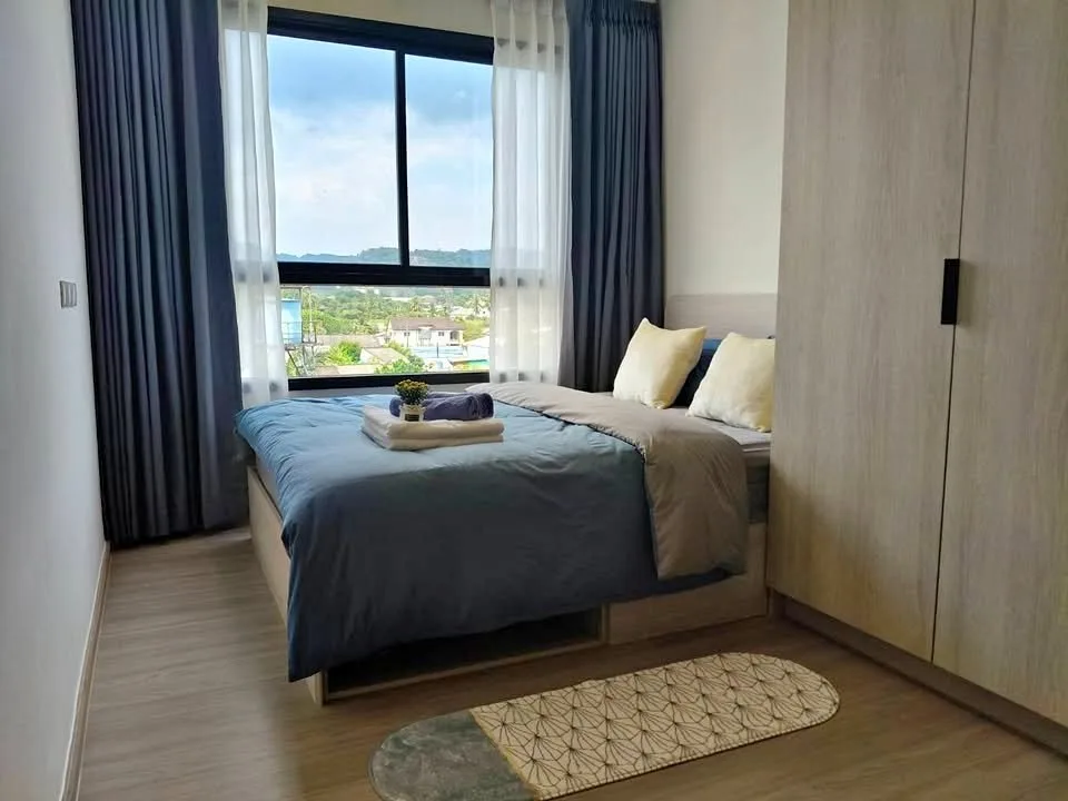 Voll möbliertes 1-Zimmer Apartment im D Condo Reef, Kathu