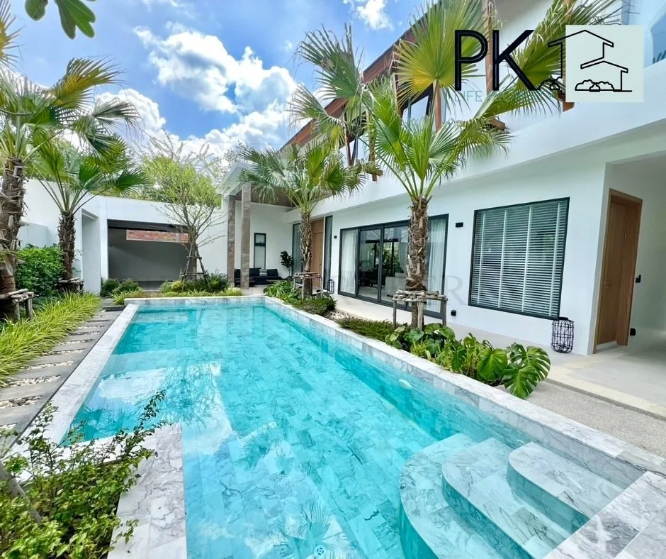 3-комнатная квартира в аренду в Vinzita Pool Villa, ЧернгТалай