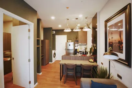 อพาร์ทเมนท์ 1 ห้องนอนให้เช่าที่คอนโด Space ใจกลางภูเก็ต