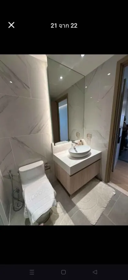 Апартаменты с 1 спальней и видом на озеро в The Aqua Condo, Чоенг Тхале