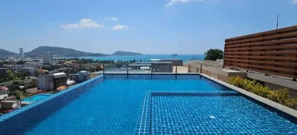 Аренда апартаментов с 1 спальней и видом на море в The Bliss Patong