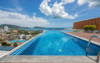 Аренда апартаментов с 1 спальней и видом на море в The Bliss Patong
