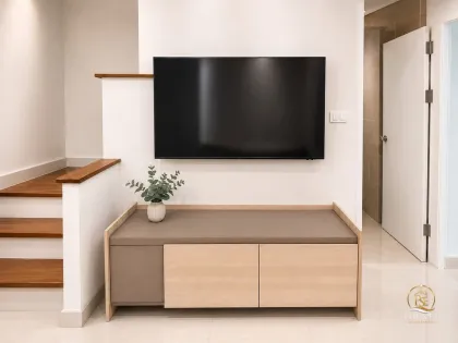 Современная семейная вилла с 3 спальнями в аренду в Supalai Palm Springs Bangjo