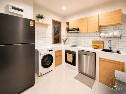 Современная семейная вилла с 3 спальнями в аренду в Supalai Palm Springs Bangjo