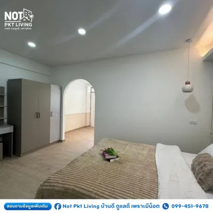 Аренда: обновленная 1-комнатная квартира в Panthep Condo Town, Khao Rang