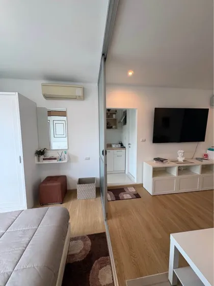 Однокомнатная квартира с видом на бассейн в D Condo Mine Phuket