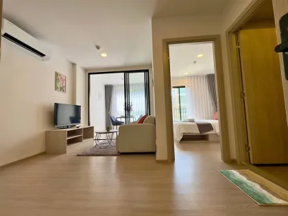 2-комнатная квартира с тренажерным залом и бассейном рядом с Central Phuket