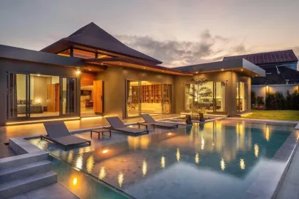 Аренда виллы с бассейном в Prangthong Village 1, Чалонг