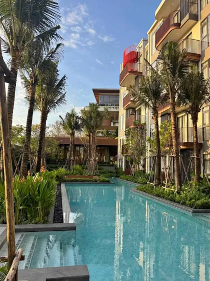 Appartement 2 chambres 2 salles de bain à Canvas Cherngtalay avec vue piscine