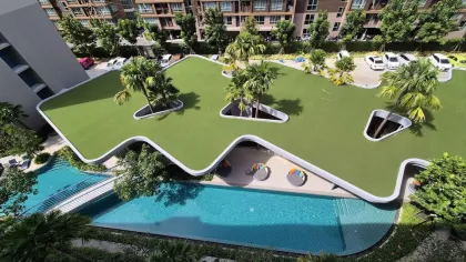 2 спальни, 2 ванных, квартира в D Condo Reef Kathu на аренду