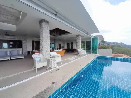 Luxury Seaview Pool Villa with 5 Bedrooms in Pa Khlok, Phuket