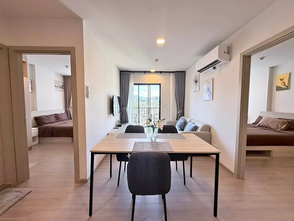 อพาร์ทเมนท์ 2 ห้องนอน 2 ห้องน้ำ ให้เช่า ที่ Dcondo Reef Phuket