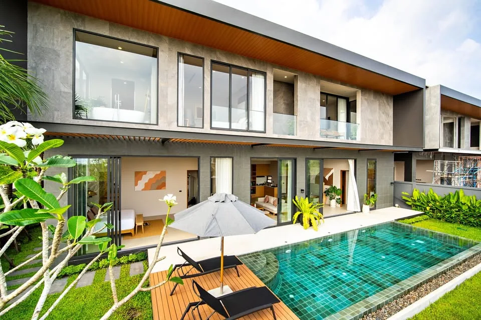 3-Zimmer-Villa zur Miete in Chalong mit eigenem Pool
