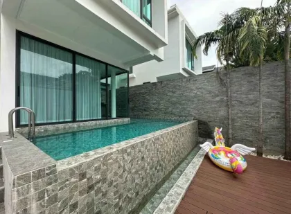 บ้านวิลล่าพร้อมสระว่ายน้ำ 2 ห้องนอน 3 ห้องน้ำ ให้เช่า Pasak 8