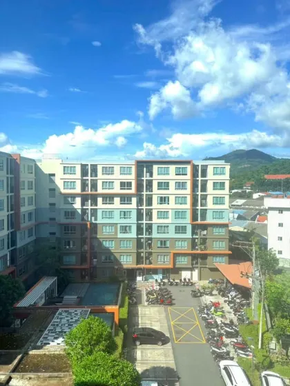 1-комнатная квартира с видом на бассейн в D Condo Kathu Patong