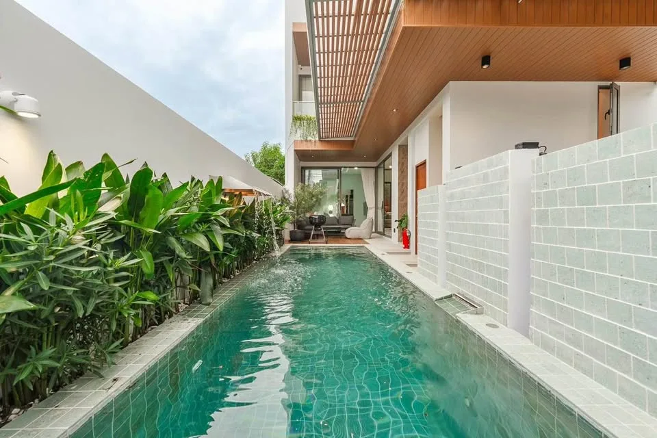 Villa de lujo con piscina privada y vista al mar en la azotea en Rawai