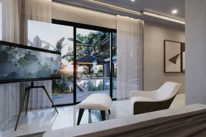 Современная вилла с 3-4 спальнями и приватным бассейном в Mandala Villa Чалонг