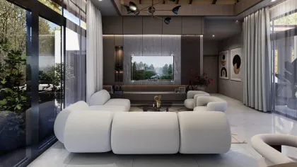 Современная вилла с 3-4 спальнями и приватным бассейном в Mandala Villa Чалонг