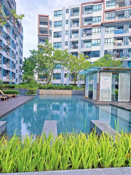1 спальня, 1 ванная, полностью меблированный кондо в Centrio Phuket