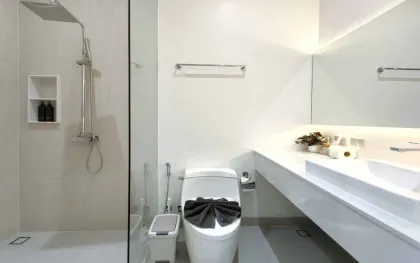 วิลล่าสระว่ายน้ำหรู 3 ห้องนอน 4 ห้องน้ำให้เช่าในบางเทา