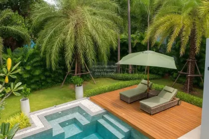 Luxury Pool Villa with 4 Beds & 6 Baths for Rent in Rawai