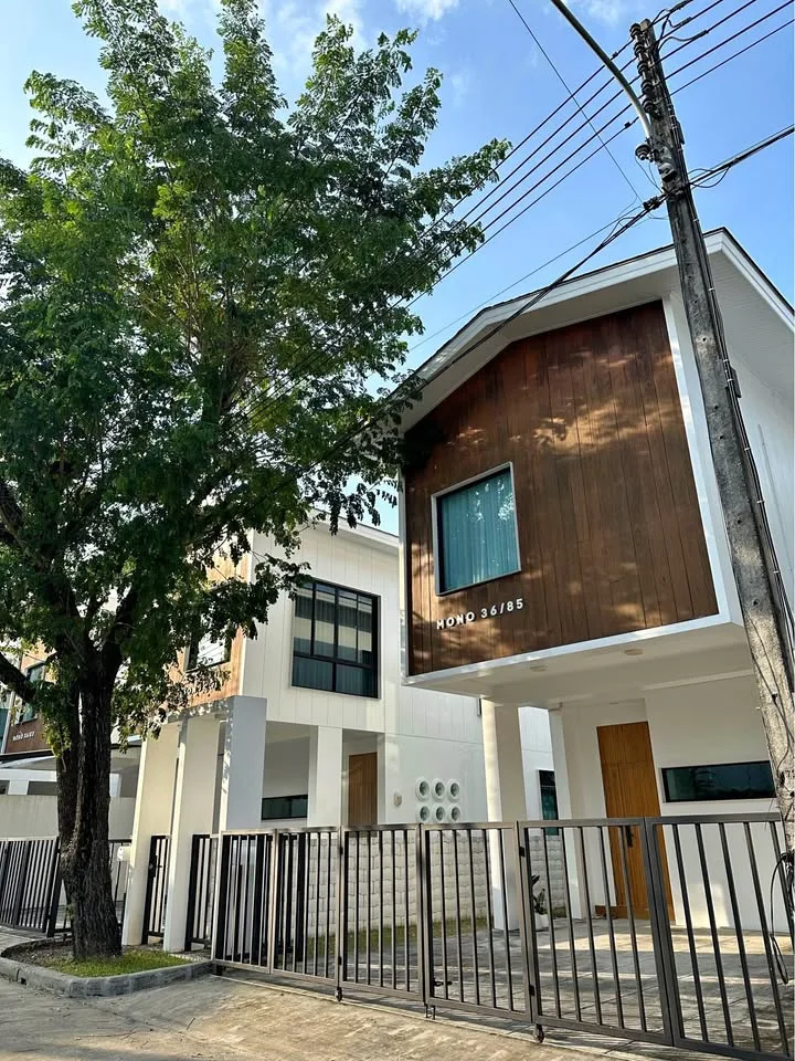บ้านสไตล์ญี่ปุ่น 3 ห้องนอน ให้เช่าที่ Mono Koh Kaew