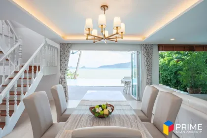 Villa frente a la playa con piscina de 2 dormitorios en alquiler en Rawai
