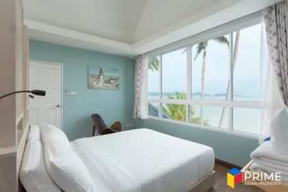 Villa frente a la playa con piscina de 2 dormitorios en alquiler en Rawai