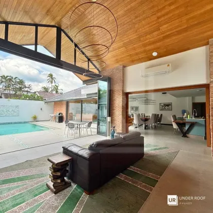 Geräumige Poolvilla in Kamala, Phuket zu vermieten - 4 Schlafzimmer 4 Bäder