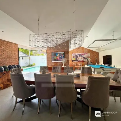 Geräumige Poolvilla in Kamala, Phuket zu vermieten - 4 Schlafzimmer 4 Bäder