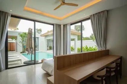 วิลล่าหรู 4 ห้องนอนให้เช่าใน Mouana Residence ชะหลง