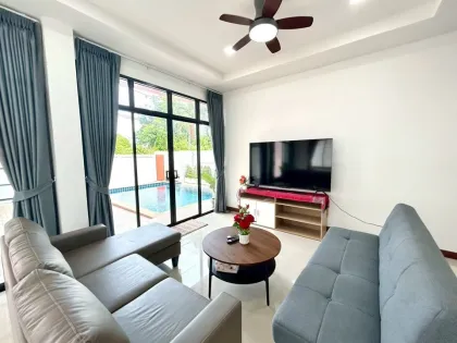 3 Bedroom 3 Bathroom Pool Villa for Rent in Rawai
