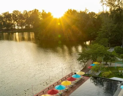 Апартаменты с 1 спальней и видом на озеро в Cassia Laguna, Пхукет
