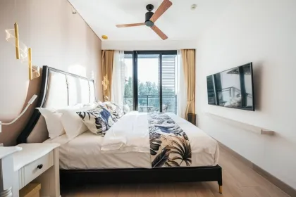 3-комнатная квартира с видом на море в аренду в Cassia Residence Пхукет