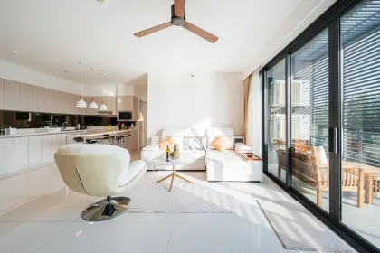 3-комнатная квартира с видом на море в аренду в Cassia Residence Пхукет