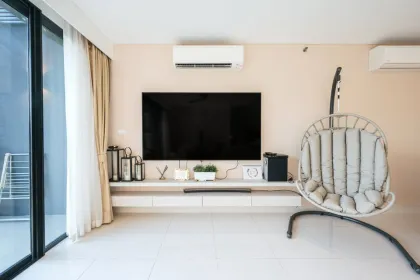 3-комнатная квартира с видом на море в аренду в Cassia Residence Пхукет
