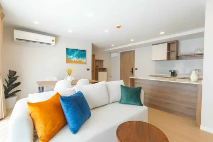 Appartement 1 Chambre Acceptant les Animaux à Bang Tao avec Équipements