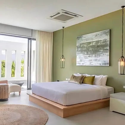 Villa de luxe 3 chambres avec piscine à louer à Manick, Phuket