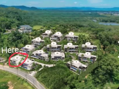 Стильная вилла с 3 спальнями и видом на горы в Manick Hillside