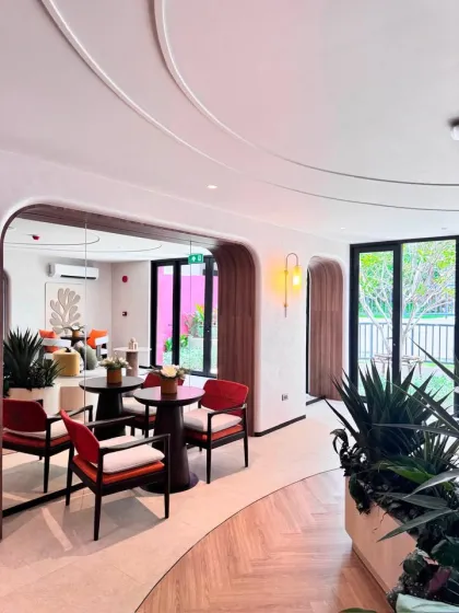 Апартаменты с 1 спальней и видом с крыши в The Base Bukit Phuket