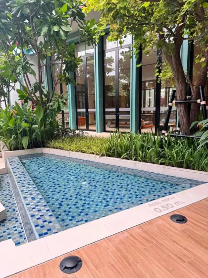 Апартаменты с 1 спальней и видом с крыши в The Base Bukit Phuket