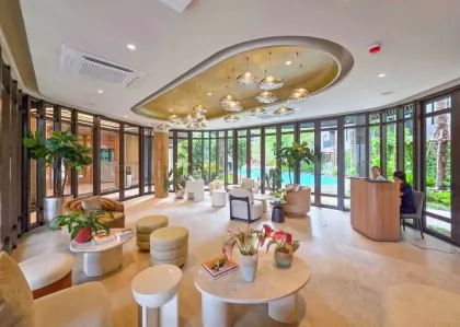 Condo Nuevo de 2 Habitaciones con Vista a Montañas en Cherng Talay