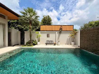 Acogedora villa con piscina de 3 habitaciones en Wilawan Luxury Villas, Nai Yang