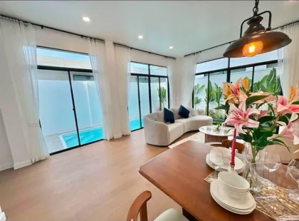 Villa rénovée 2 chambres avec piscine à Mono & Chalong