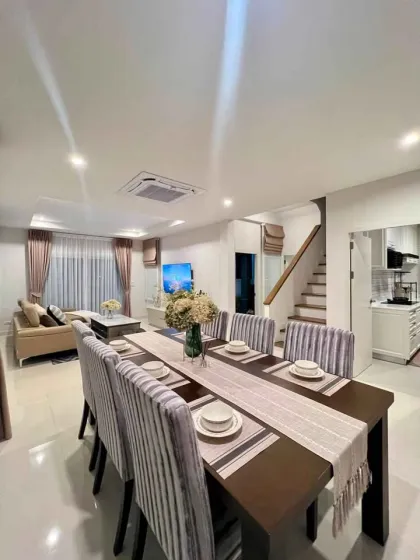 4-комнатная квартира с 3 ванными для аренды в Supalai Palm Springs
