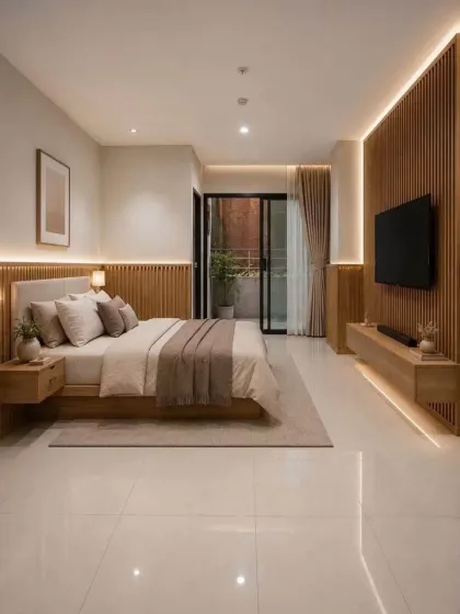 Apartamento de 1 dormitorio con espacio de oficina en alquiler en Kathu