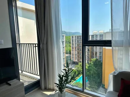 2-Zimmer-Wohnung zur Miete im The Base Rise Condominium, Zentrales Phuket