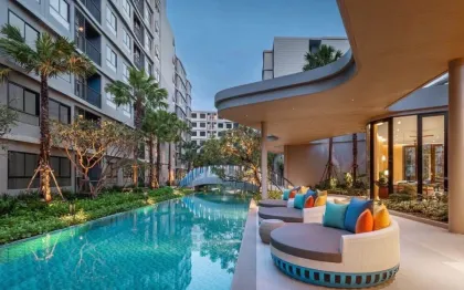 2 спальни, 2 ванные - апартаменты в Dcondo Reef Phuket, Кату